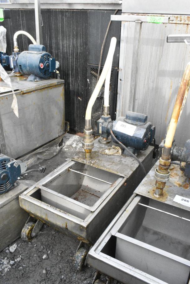 Darling 401 Stainless Steel Commercial Oil Filtration Caddy on Commercial Casters. 120 Volts, 1 Phase. - Image 2 of 5
