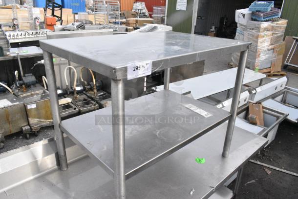 Stainless Steel 2 Tier Shelf. - Image 2 of 3
