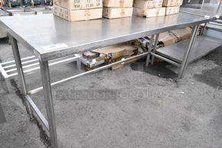 Stainless Steel Table.