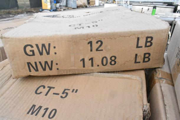 20 BRAND NEW! Boxes of 4 CT-5 Commercial Casters. 20 Times Your Bid! - Image 4 of 4