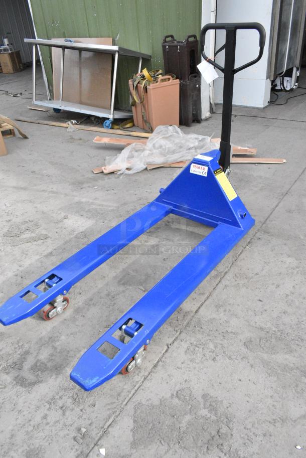 BRAND NEW SCRATCH AND DENT! 481LPT274855 Lavex 27" x 48" Manual Pallet Jack - 5500 lb. Capacity - Image 2 of 8