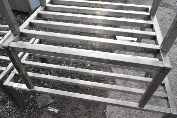 3 Various Metal Dunnage Racks. 3 Times Your Bid! - Image 3 of 4