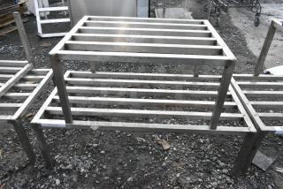 2 Various Metal Dunnage Racks. 2 Times Your Bid!
