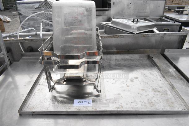 6 Various Items Including Metal Chafer Frame. 6 Times Your Bid! - Image 1 of 3