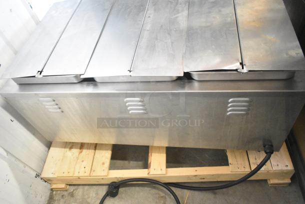 Stainless Steel Commercial Electric Powered 3 Bay Steam Table. 250 Volts, 1 Phase. - Image 8 of 11