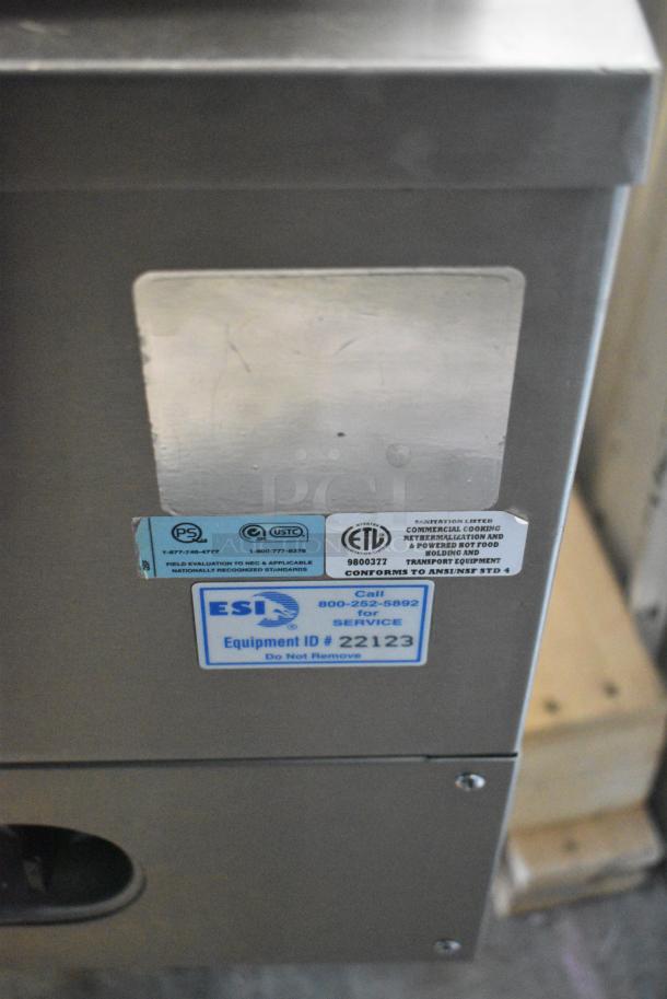 Stainless Steel Commercial Electric Powered 3 Bay Steam Table. 250 Volts, 1 Phase. - Image 11 of 11