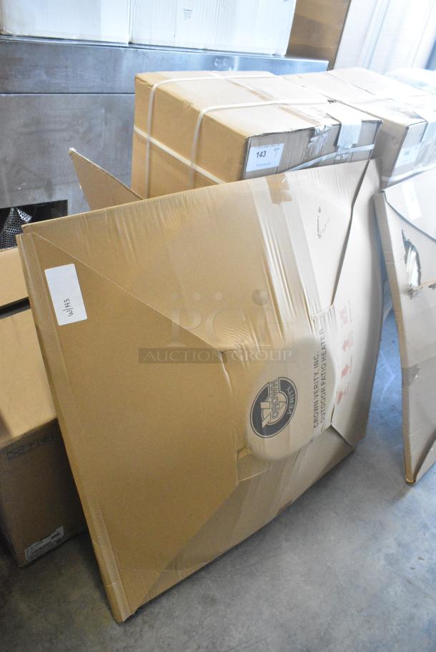 BRAND NEW IN BOX! Crown Verity ZCV-2650SS Stainless Steel Outdoor Patio Heater. - Image 7 of 7