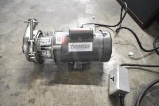 Thomsen CL3504 Motor w/ Extra Pieces. 115/230 Volts, 1 Phase.