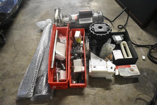Thomsen CL3504 Motor w/ Extra Pieces. 115/230 Volts, 1 Phase. - Image 2 of 10