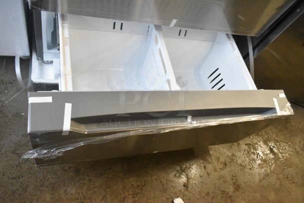 BRAND NEW IN BOX! KoolMore RERFDSS-22C 22.5 Cu. ft. French Door Refrigerator, Deep Freezer, 4 Door Stainless-Steel Fridge. Tested and Walking! - Image 13 of 16