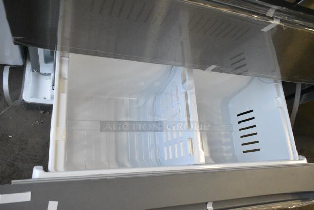 BRAND NEW IN BOX! KoolMore RERFDSS-22C 22.5 Cu. ft. French Door Refrigerator, Deep Freezer, 4 Door Stainless-Steel Fridge. Tested and Walking! - Image 14 of 16