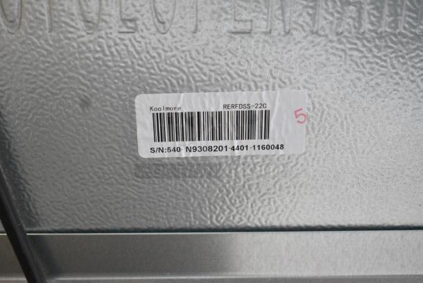 BRAND NEW IN BOX! KoolMore RERFDSS-22C 22.5 Cu. ft. French Door Refrigerator, Deep Freezer, 4 Door Stainless-Steel Fridge. Tested and Walking! - Image 16 of 16