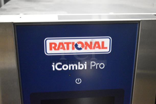 BRAND NEW SCRATCH AND DENT! 2022 Rational LM100EE.AXXXX Stainless Steel Commercial Electric Powered Combi Convection Oven. 440/480 Volts, 3 Phase. - Image 2 of 6