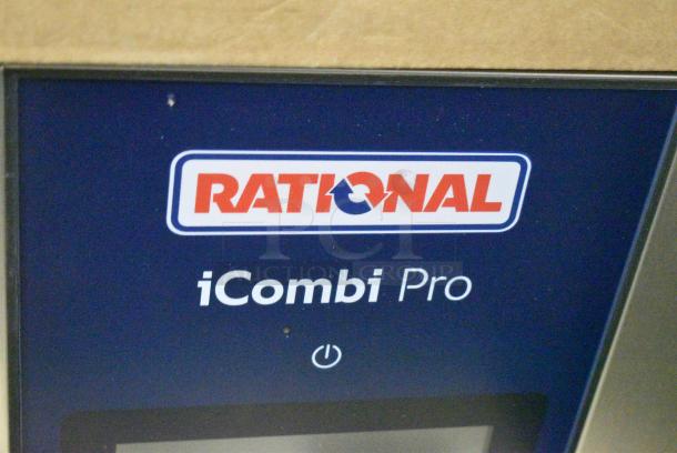 BRAND NEW SCRATCH AND DENT! 2021 Rational LM100CE.AXXXX Stainless Steel Commercial Electric Powered Combi Convection Oven. 440/480 Volts, 3 Phase. - Image 2 of 8