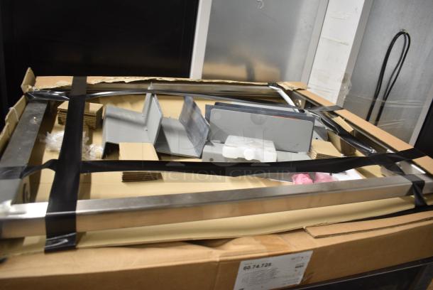 BRAND NEW SCRATCH AND DENT! 2021 Rational LM100CE.AXXXX Stainless Steel Commercial Electric Powered Combi Convection Oven. 440/480 Volts, 3 Phase. - Image 6 of 8
