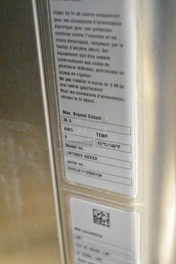 BRAND NEW SCRATCH AND DENT! 2021 Rational LM100CE.AXXXX Stainless Steel Commercial Electric Powered Combi Convection Oven. 440/480 Volts, 3 Phase. - Image 8 of 8