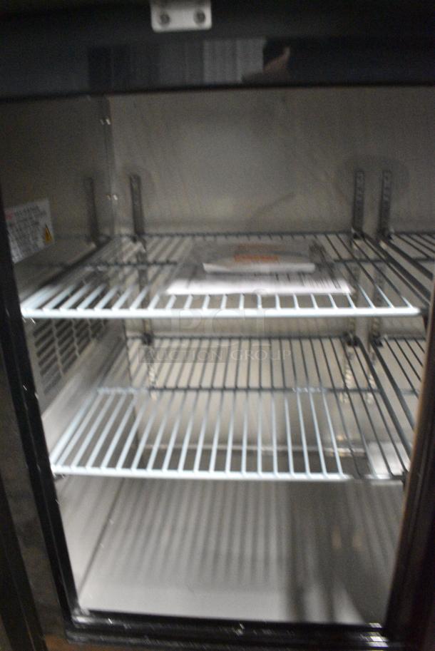BRAND NEW SCRATCH AND DENT! 2024 Migali C-BB72SG-HC Stainless Steel Commercial 3 Door Back Bar Cooler Merchandiser. 115 Volts, 1 Phase. Serial 5737915686609. Tested and Working! - Image 5 of 9