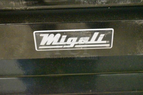 BRAND NEW SCRATCH AND DENT! 2024 Migali C-72FM-HC Metal Commercial 3 Door Freezer Merchandiser w/ Poly Coated Racks. 115/208-230 Volts, 1 Phase. Serial C-72FM-HCN6NT023. - Image 3 of 8