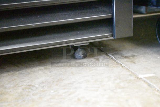 BRAND NEW SCRATCH AND DENT! BSS1285SG Metal Commercial Floor Style Deli Display Case Merchandiser. 115 Volts, 1 Phase. Tested and Working! - Image 3 of 8