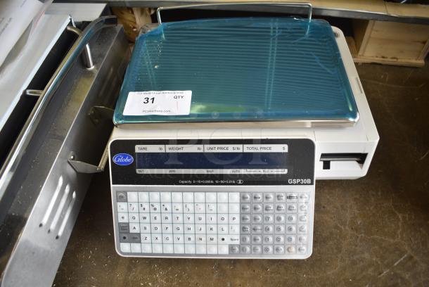 BRAND NEW SCRATCH AND DENT! Globe GSP30B Metal Countertop Scale. 115 Volts, 1 Phase. Tested and Working! - Image 2 of 7