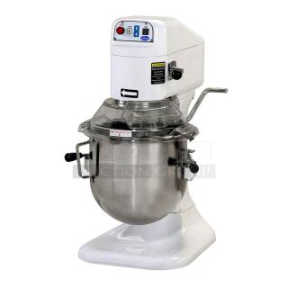 BRAND NEW SCRATCH AND DENT! Globe SP08 8-Quart 3-Speed Countertop Planetary Mixer.