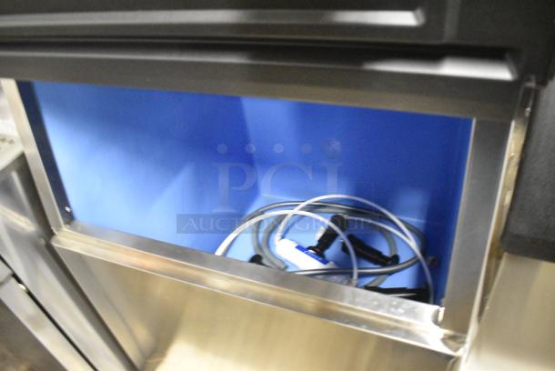 BRAND NEW SCRATCH AND DENT! 2024 Snooker SK-529 Stainless Steel Commercial Full Cube High Capacity Ice Head on Commercial Bin. 115 Volts, 1 Phase. Serial 09502304. - Image 5 of 7