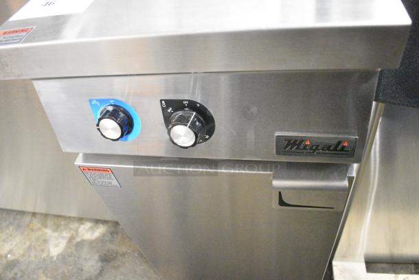 BRAND NEW SCRATCH AND DENT! 2022 Migali 3094-1 Stainless Steel Commercial Natural Gas Powered Rethermalizer. 70,000 BTU. Serial 221106001. - Image 3 of 6