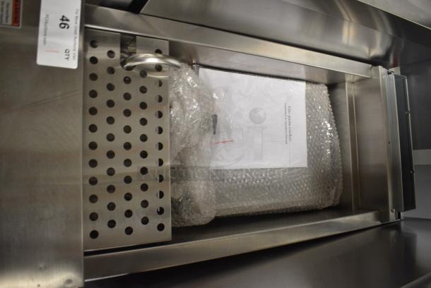 BRAND NEW SCRATCH AND DENT! 2022 Migali 3094-1 Stainless Steel Commercial Natural Gas Powered Rethermalizer. 70,000 BTU. Serial 221106001. - Image 4 of 6