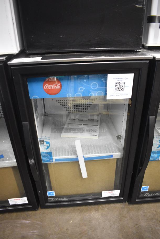 BRAND NEW SCRATCH AND DENT! 2024 True GDM-06-34-HC Metal Mini Cooler Merchandiser. 115 Volts, 1 Phase. Tested and Working! - Image 1 of 4