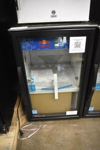 BRAND NEW SCRATCH AND DENT! 2024 True GDM-06-34-HC Metal Mini Cooler Merchandiser. 115 Volts, 1 Phase. Tested and Working!