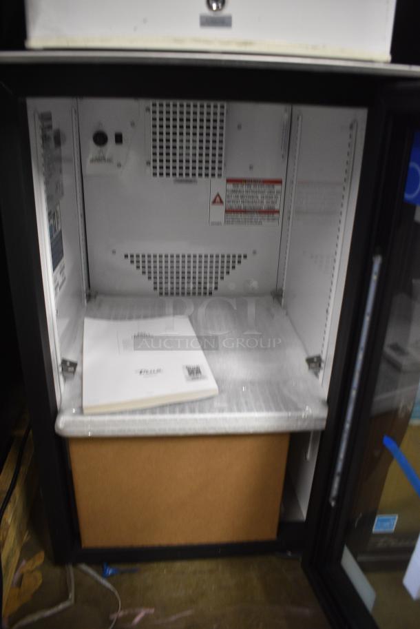 BRAND NEW SCRATCH AND DENT! 2024 True GDM-06-34-HC Metal Mini Cooler Merchandiser. 115 Volts, 1 Phase. Tested and Working! - Image 3 of 4