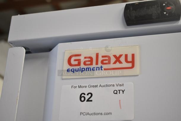 BRAND NEW SCRATCH AND DENT! Galaxy 177GRI18RW Metal Single Door Reach In Cooler. 115 Volts, 1 Phase. Tested and Working! - Image 2 of 4