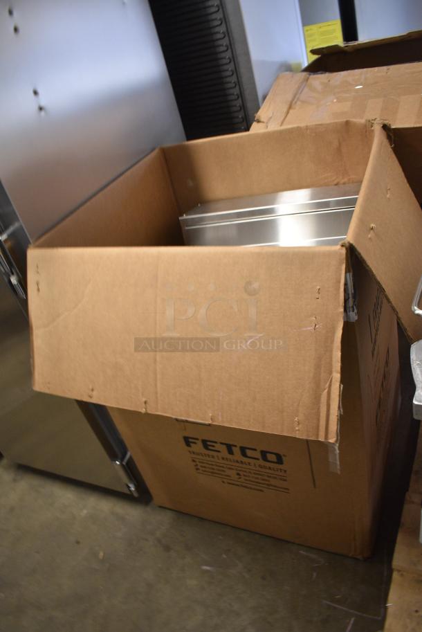 BRAND NEW SCRATCH AND DENT! 2024 Fetco CBS-2252 Stainless Steel Commercial Twin Automatic Digital Coffee Brewer with Metal Brew Basket. 208-240 Volts, 1/3 Phase. - Image 2 of 4
