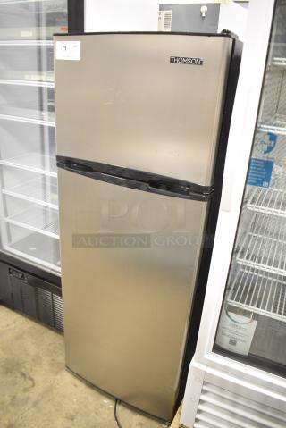 Thomson TFR725 Single Door Reach In Cooler w/ Freezer. 115 Volts, 1 Phase. Tested and Working!