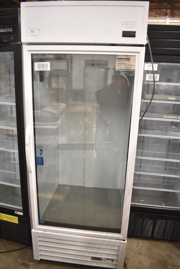 2021 True TSCI-600R-G-PH Metal Commercial Single Door Reach in Cooler Merchandiser. 115 Volts, 1 Phase. Tested and Working! - Image 1 of 5