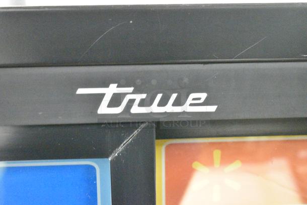2018 True GDM-41SL-48-HC-LD Metal Commercial 2 Door Reach In Cooler Merchandiser w/ Poly Coated Racks. 115 Volts, 1 Phase. Tested and Working! - Image 2 of 6