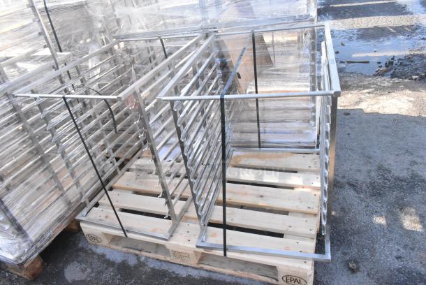 2 BRAND NEW!  Stainless Steel Commercial Pan Rack. 2 Times Your Bid! - Image 1 of 3