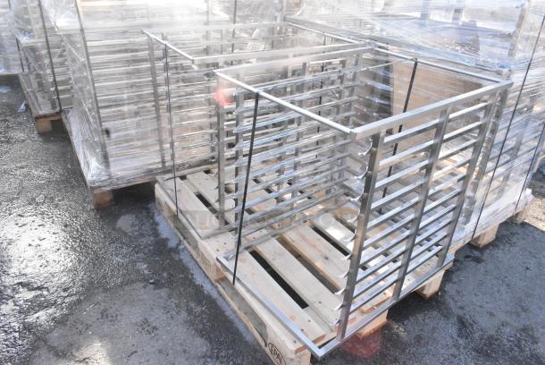 2 BRAND NEW!  Stainless Steel Commercial Pan Rack. 2 Times Your Bid! - Image 2 of 3
