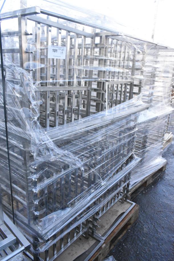 9 BRAND NEW! Stainless Steel Commercial Pan Rack. 9 Times Your Bid! - Image 2 of 2
