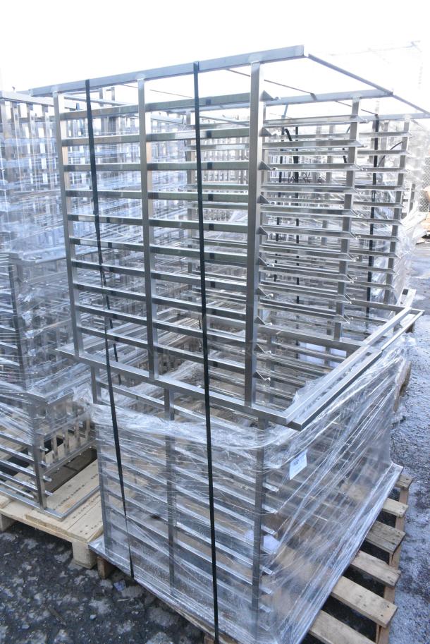 4 BRAND NEW! 60703 Stainless Steel Commercial Cassette 102, 65U Pan Rack. 4 Times Your Bid! - Image 2 of 3