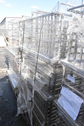 9 BRAND NEW! Stainless Steel Commercial Pan Rack. 9 Times Your Bid!