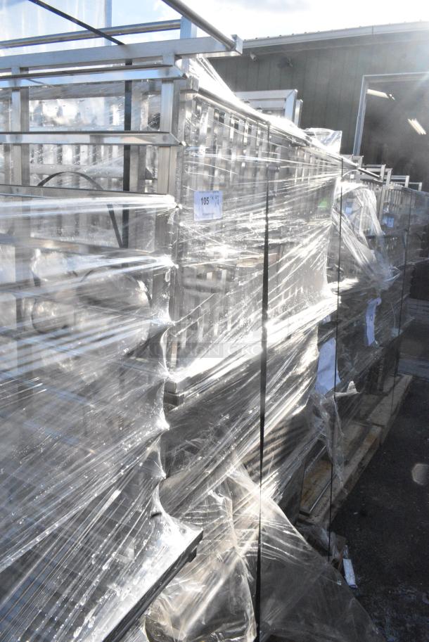 9 BRAND NEW! Stainless Steel Commercial Pan Rack. 9 Times Your Bid! - Image 2 of 2