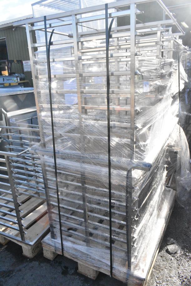 4 BRAND NEW! Stainless Steel Commercial Pan Rack. 4 Times Your Bid! - Image 2 of 3