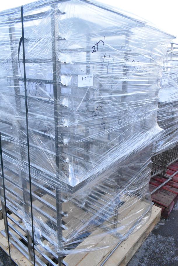 4 BRAND NEW! 60704 Stainless Steel Commercial Pan Rack. 4 Times Your Bid! - Image 2 of 3