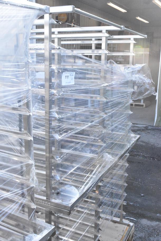 4 BRAND NEW! 60704 Stainless Steel Commercial Pan Rack. 4 Times Your Bid! - Image 2 of 3