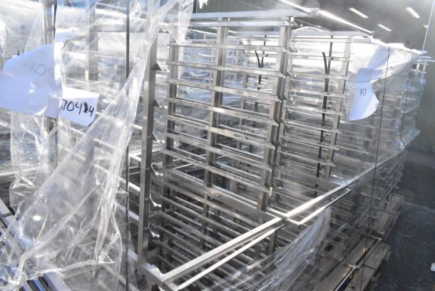 4 BRAND NEW! Stainless Steel Commercial Pan Rack. 4 Times Your Bid! - Image 3 of 3
