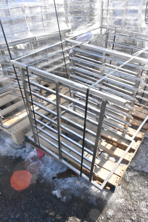 2 BRAND NEW! Stainless Steel Commercial Pan Rack. 2 Times Your Bid! - Image 2 of 2