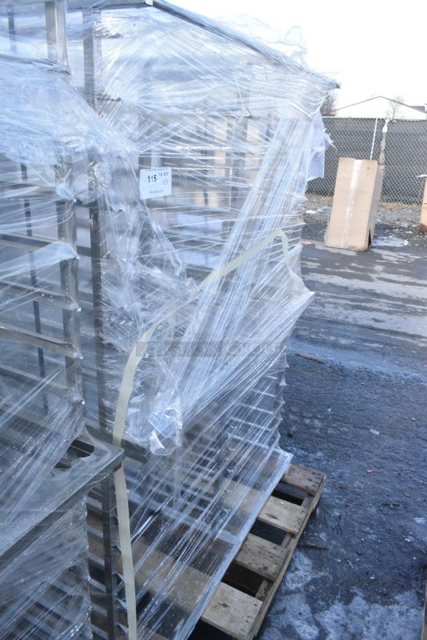 4 BRAND NEW! Stainless Steel Commercial Pan Rack. 4 Times Your Bid! - Image 2 of 2