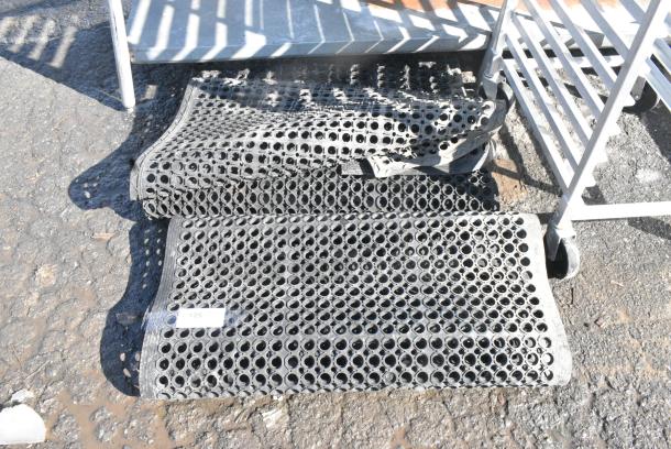4 Black Anti Fatigue Floor Mat. 4 Times Your Bid! - Image 2 of 3