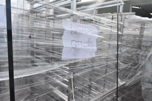 4 BRAND NEW! 60704 Stainless Steel Commercial Pan Rack. 4 Times Your Bid! - Image 3 of 3